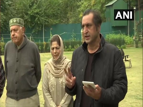 PAGD spokesperson Sajjad Lone (File photo)