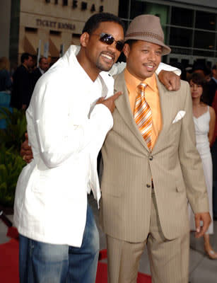 Will Smith and Terrence Dashon Howard at the Hollywood premiere of Paramount Classics' Hustle & Flow