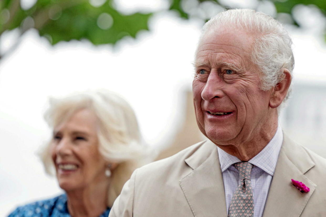 Charles III, qui a accédé au trône à la mort de sa mère Elizabeth II, le 8 septembre 2022, a été couronné roi le 6 mai 2023 à Londres.  - Credit:CHRIS JACKSON / POOL / AFP