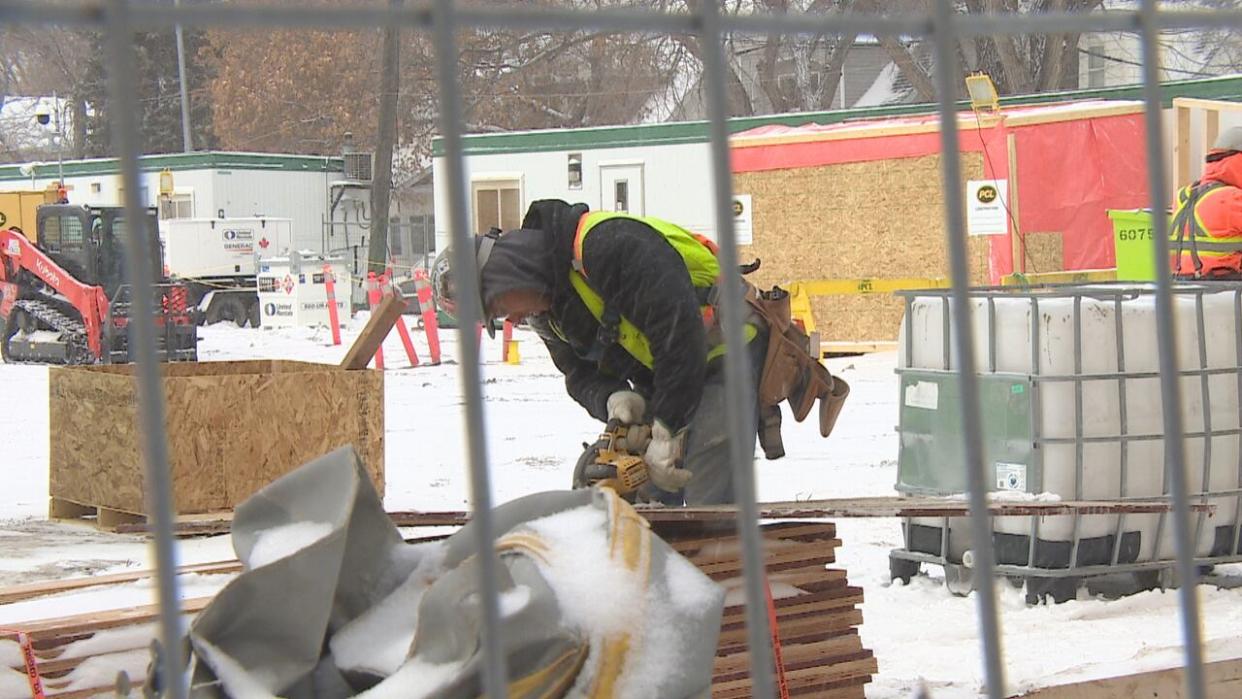 The new facility has been under construction since 2022.  (Richard Agecoutay/CBC - image credit)