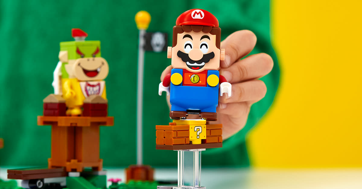 Super Mario Lego is available to pre-order now. (Lego)