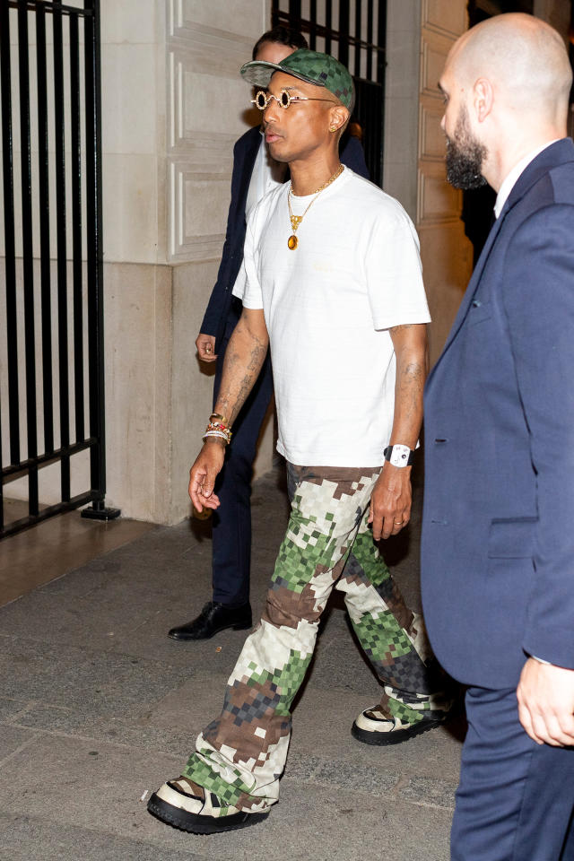 Stars support Pharrell at his 1st Louis Vuitton show: See all the