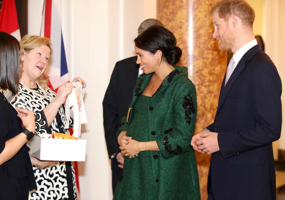 Meghan Markle at Canada House (2019)