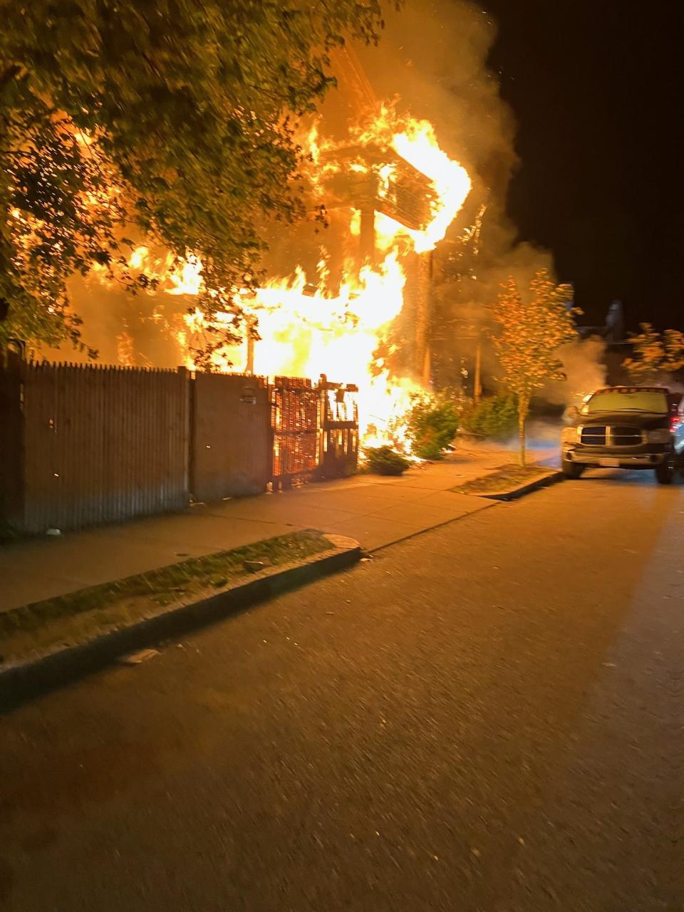 Fire seriously damages two homes in Brockton