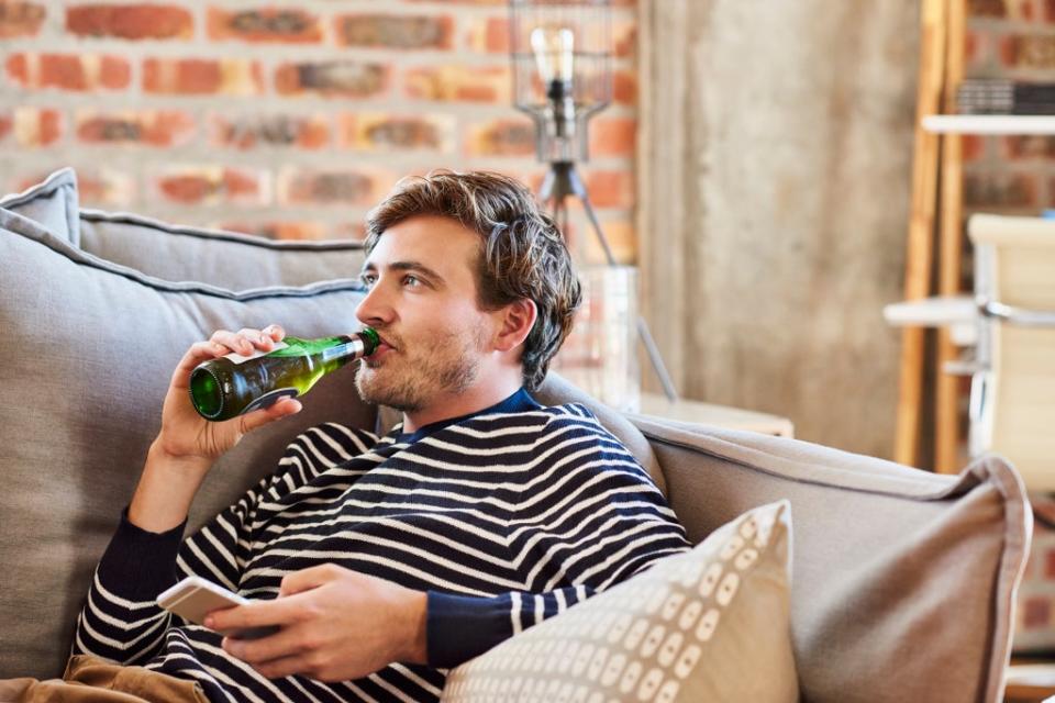 Evidence suggests many people started to drink more during the Covid-19 pandemic as a way to try and relax (Getty)