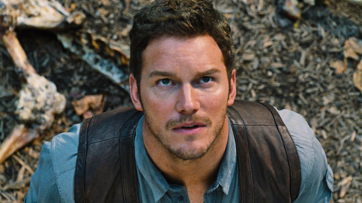 Chris Pratt as Owen Grady in 'Jurassic World'. (Credit: Universal)