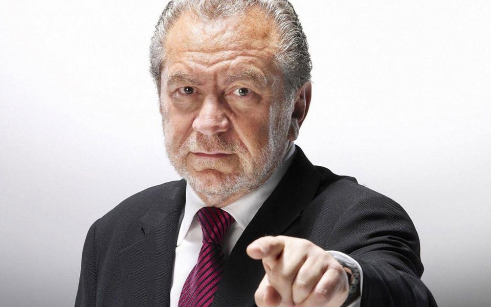 Lord Alan Sugar has an estimated net worth of around £1.25 billion