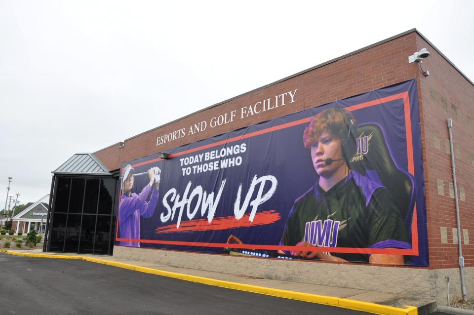 The University of Mount Union has a new marketing campaign, "Show Up," displayed in large banners, and flag poles, throughout the campus.