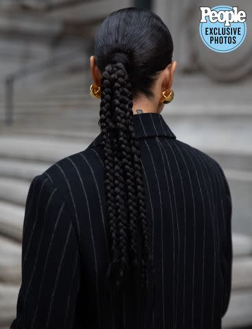 <p>Allie Provost</p> Sai De Silva at the Jason Wu show during New York Fashion Week