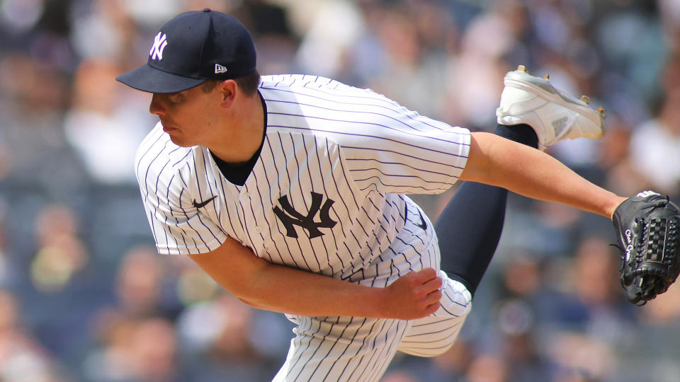 Chad Green, who underwent Tommy John surgery last June, has agreed to a two-year deal with the Blue Jays. (Photo by Mike Stobe/Getty Images)