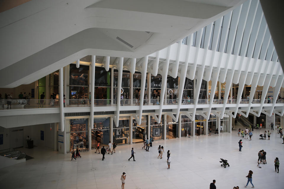 Oculus mall at World Trade Center