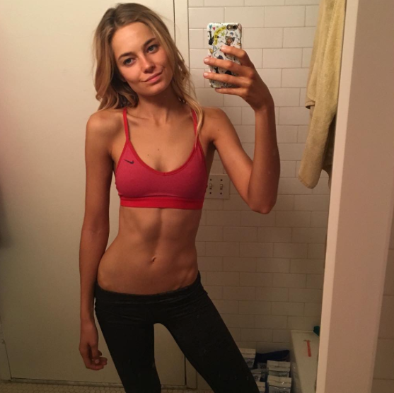 A Victoria's Secret Model Wants the World to Stop Skinny Shaming