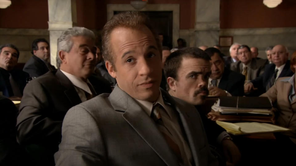 Vin Diesel in Find Me Guilty