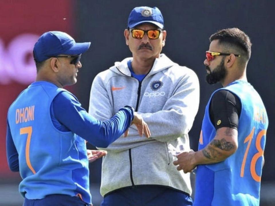 MS Dhoni-Ravi Shastri-clash