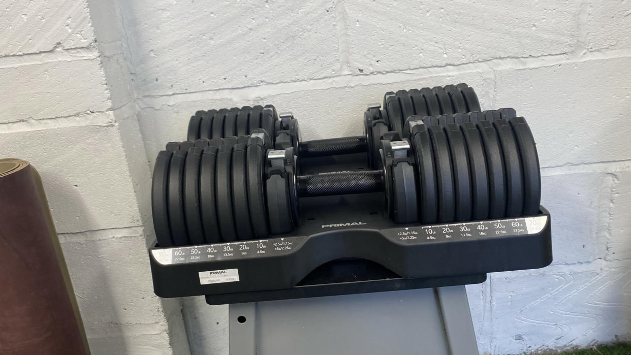  Primal Personal Series 34kg Adjustable Dumbbell review. 