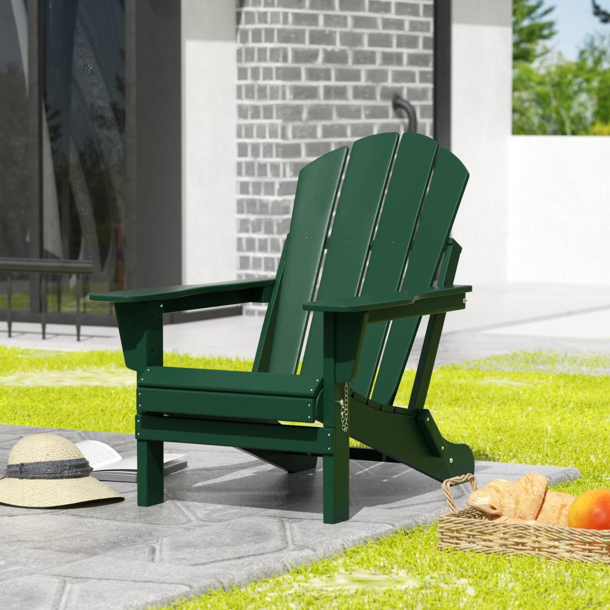 <p><a href="https://go.redirectingat.com?id=74968X1596630&url=https%3A%2F%2Fwww.walmart.com%2Fip%2FWestintrends-Outdoor-Folding-HDPE-Adirondack-Chair-Patio-Seat-Weather-Resistant-Dark-Green%2F250268538&sref=https%3A%2F%2Fwww.housebeautiful.com%2Fshopping%2Fbest-stores%2Fa61501488%2Fwalmart-4th-of-july-sales%2F" rel="nofollow noopener" target="_blank" data-ylk="slk:Shop Now;elm:context_link;itc:0;sec:content-canvas" class="link rapid-noclick-resp">Shop Now</a></p><p>Outdoor Folding HDPE Adirondack Chair </p><p>walmart.com</p><p>$119.99</p>