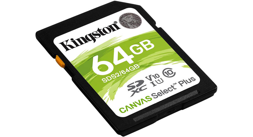 Kingston SDS2/64GB Canvas Select Plus SD Card