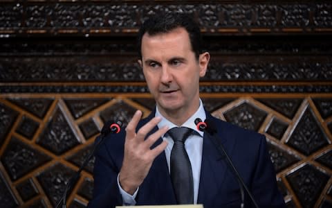 Syrian President Bashar Assad - Credit: SANA
