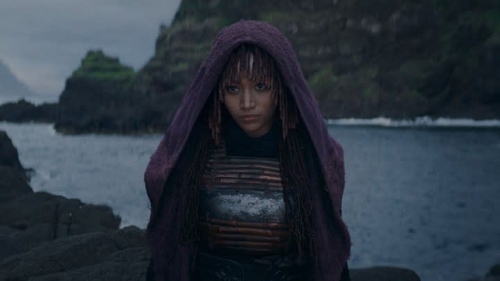 Amandla Stenberg as Mae in The Acolyte.