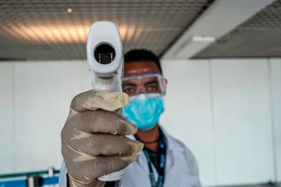 The US is considering requiring proof of vaccination when it eventually lifts travel restrictions to the country, according to new reports. (AFP via Getty Images)