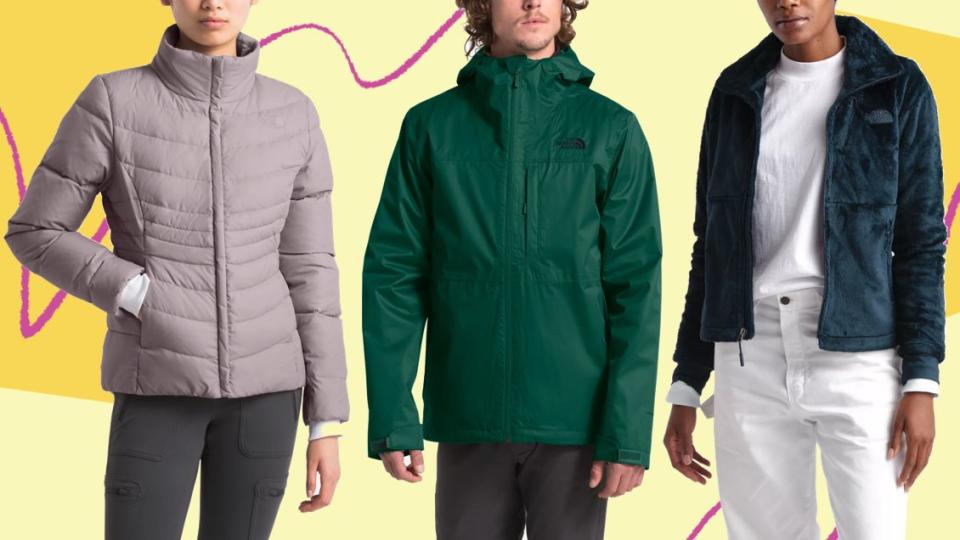 These North Face jackets are on sale -- and will be perfect for the next time it's 20 degrees outside. (Photo: The North Face)