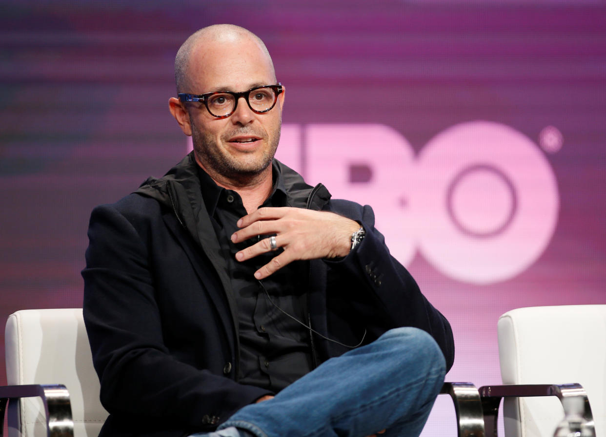 Executive producer and writer Damon Lindelof participates in the "Watchmen" panel during the HBO portion of Television Critics Association (TCA) Summer Press Tour in Beverly Hills, California, U.S., July 24, 2019. REUTERS/Danny Moloshok