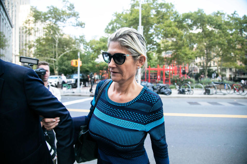 Nadine Menendez arrives at federal court in New York (Michael Nagel / Bloomberg via Getty Images)