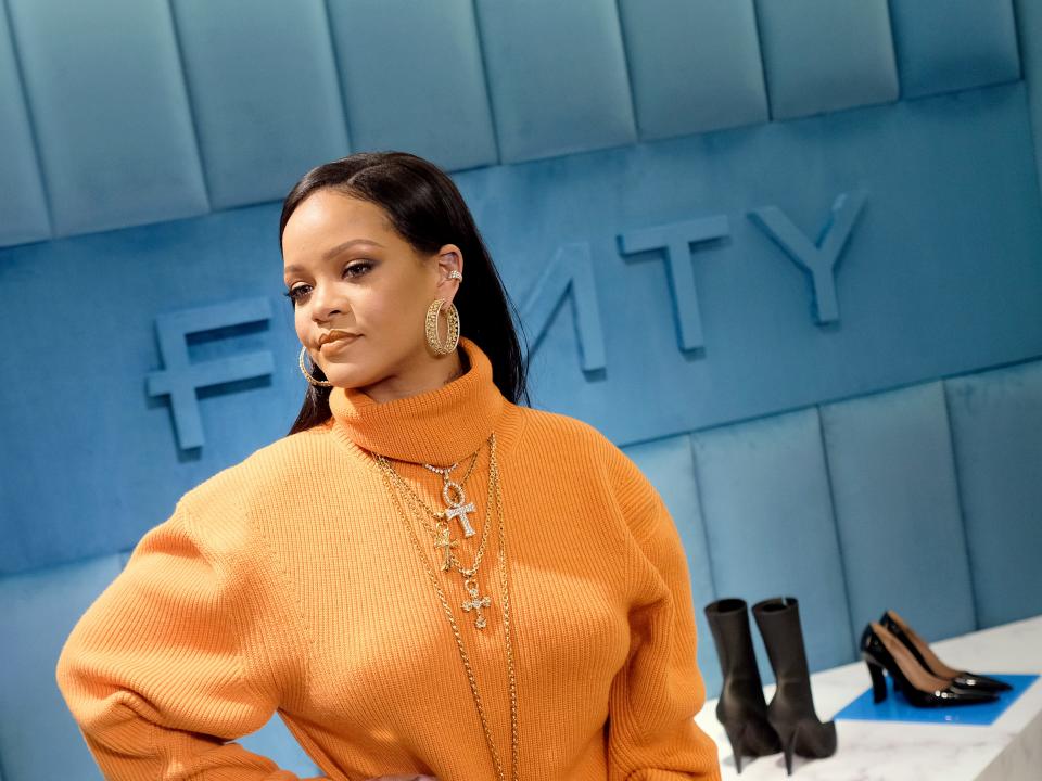 rihanna fenty nyfw