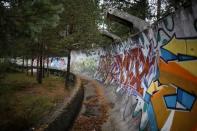 The disused bobsleigh track from the Sarajevo 1984 Winter Olympics is seen on Mount Trebevic, near Sarajevo September 19, 2013. REUTERS/Dado Ruvic