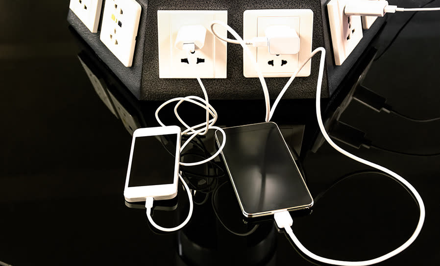 Build a small device charging station