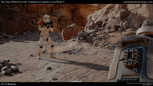 Star Wars: Battlefront approaches photo-realism on PC with Toddyhancer mod