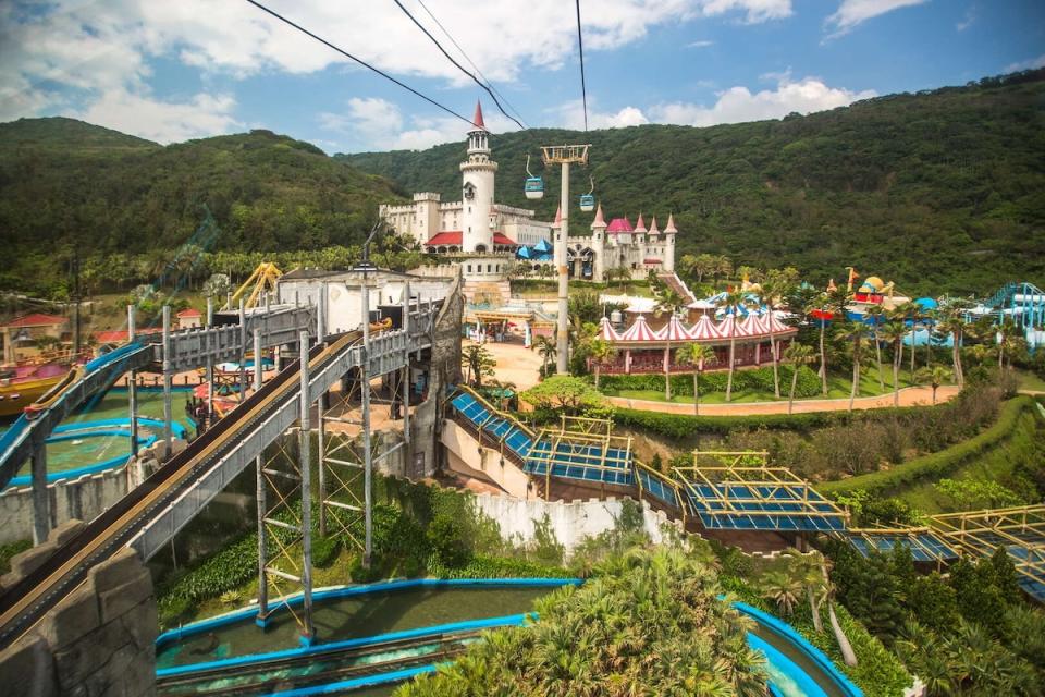 遠雄海洋公園晴空纜車（圖片來源：東部海岸國家風景區管理處）