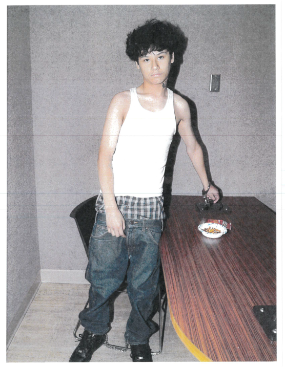 <em>Prosecutors showed this photo of Kevin Perez-Stubbs to a Clark County grand jury. (KLAS)</em>