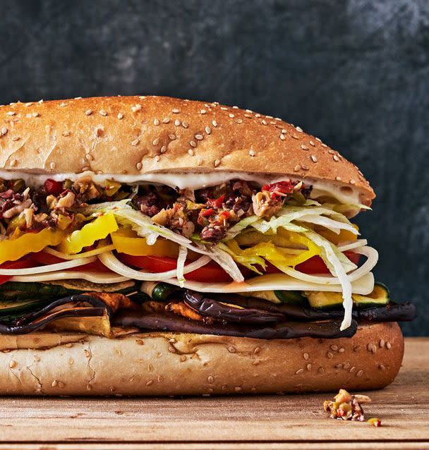 Ultimate Vegetarian Italian Sub