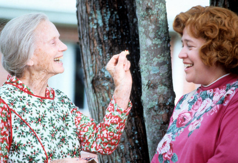 Jessica Tandy (left) and Kathy Bates in "Fried Green Tomatoes." (Photo: Archive Photos via Getty Images)