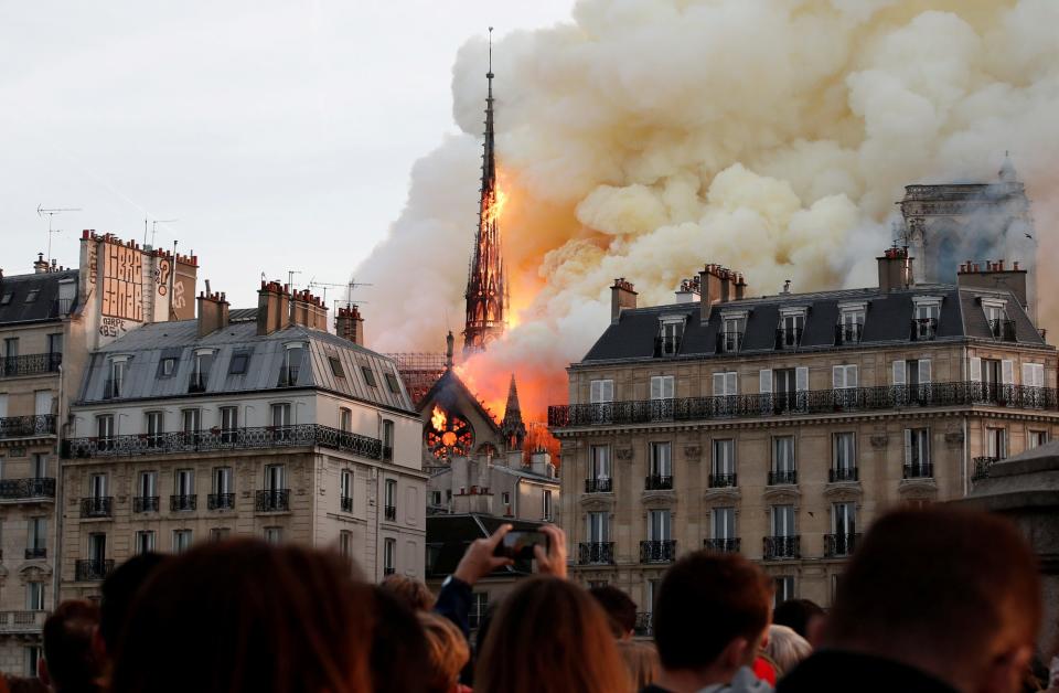 Notre Dame Cathedral fire