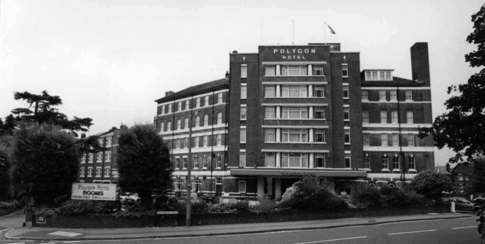 Daily Echo: polygon hotel before conversion..