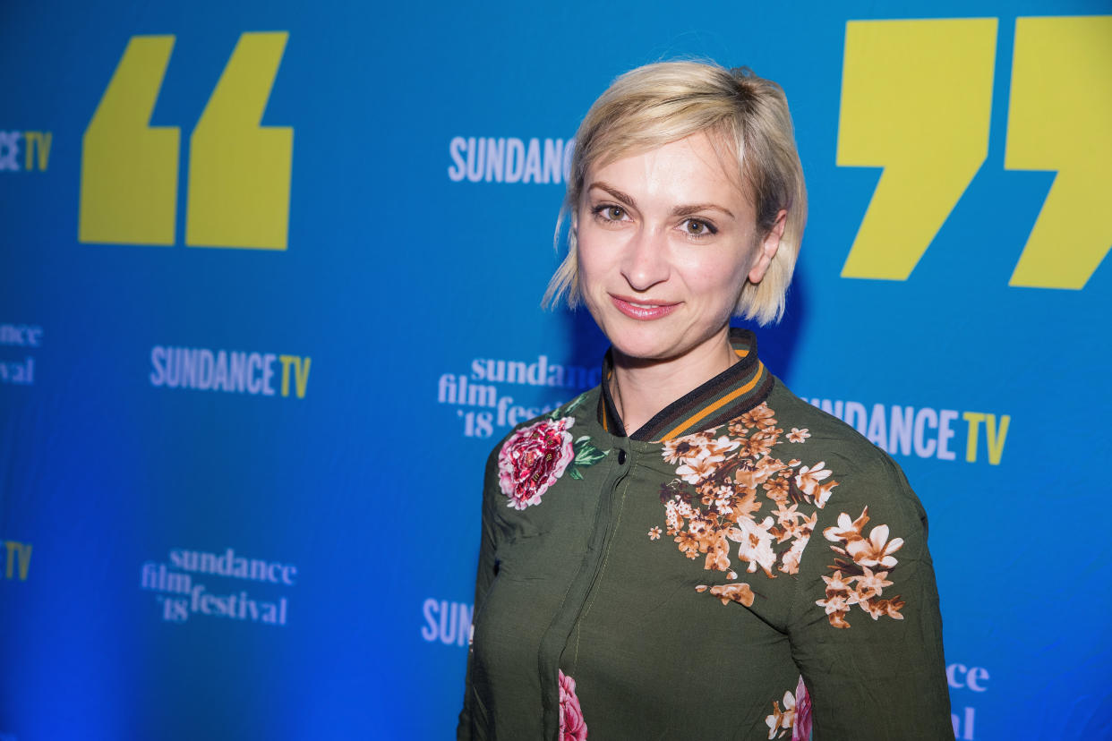 PARK CITY, UT - JANUARY 19:  Filmmaker Halyna Hutchins attends the 2018 Sundance Film Festival Official Kickoff Party Hosted By SundanceTV at Sundance TV HQ on January 19, 2018 in Park City, Utah.  (Photo by Mat Hayward/Getty Images for AMC Networks)