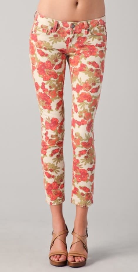 Floral Skinny Jeans from Paige Denim 