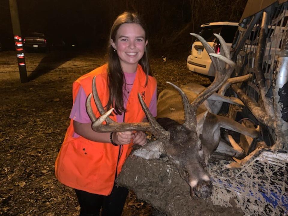 After a slow season, Neely Jordan, 14, of Itta Bena harvested this buck that gross-scored 144 5/8 inches.