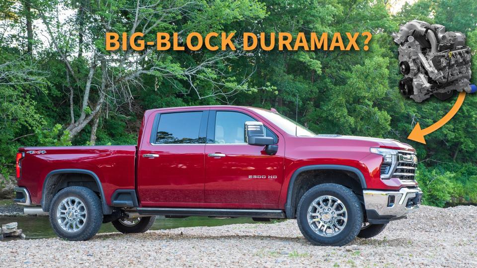 Rumored 'Big-Block' Duramax Diesel Could Be 8.3L and We’re Off the Rails Now photo