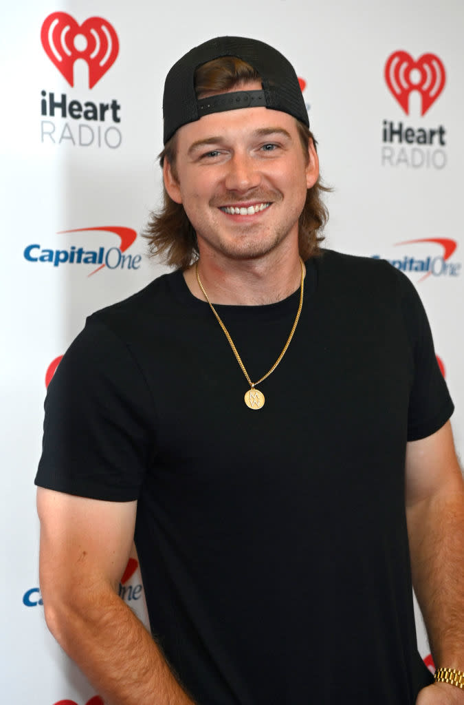 Closeup of Morgan Wallen