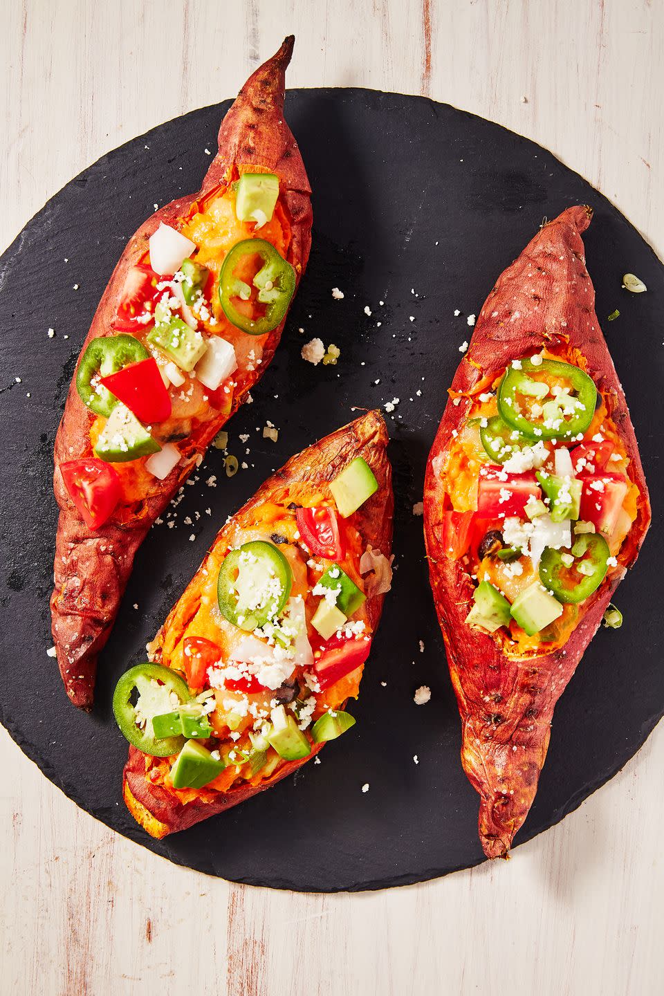 Twice-Baked Sweet Potatoes