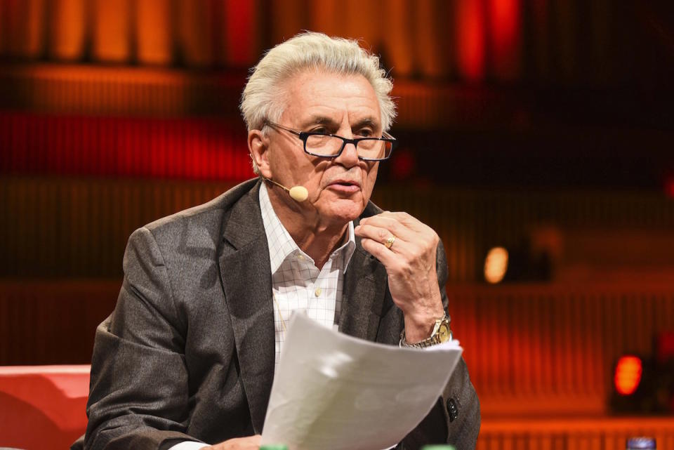 John Irving stellt bei einer Lesung im Haus des Rundfunks in Berlin unter Beweis, dass er einer der wenigen Schriftsteller ist, bei denen Anspruch und Unterhaltung sich nicht gegenseitig ausschließen. (Bild: ddp images / Breuel-Bild)