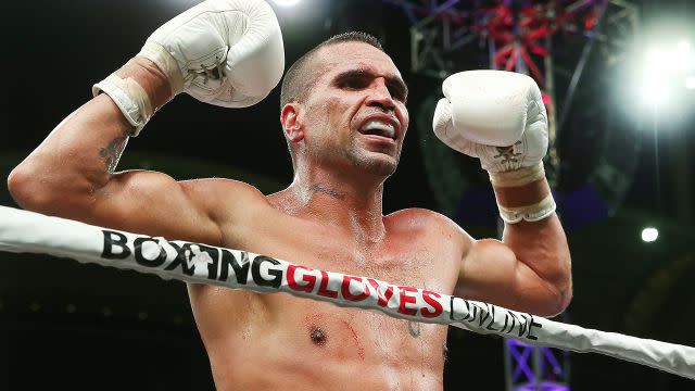 Mundine in the ring. Image: Getty