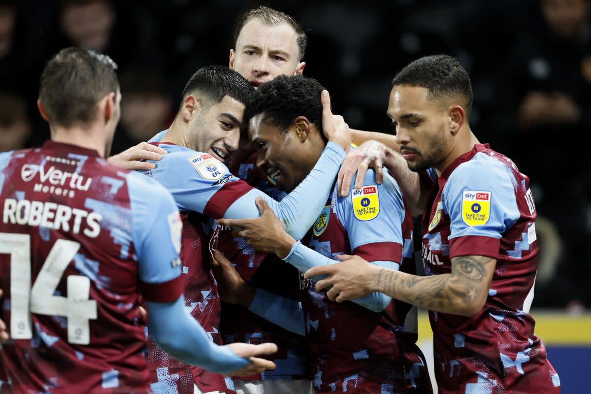Burnley are just nine points away from automatic promotion to the Premier League (Richard Sellers/PA) (PA Wire)