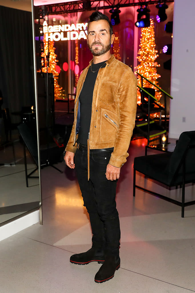 Justin Theroux was one of the big names in attendance at Nordstrom and Sperry’s John Legend concert. - Credit: Neil Rasmus/BFA.com