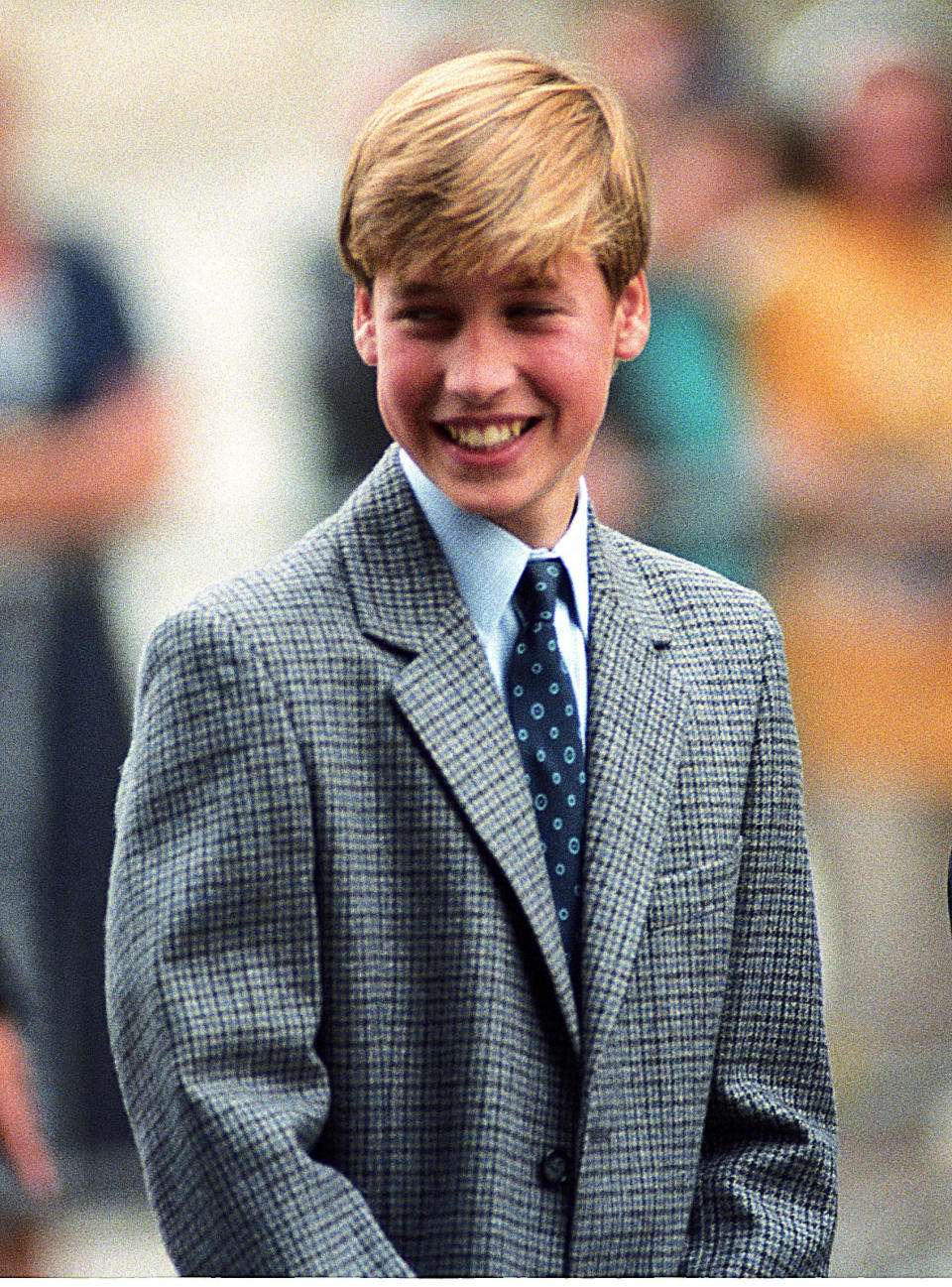 Eton,England  September 6, 1995  Prince William his first day at Eton. (Photo by Tom Wargacki/WireImage)