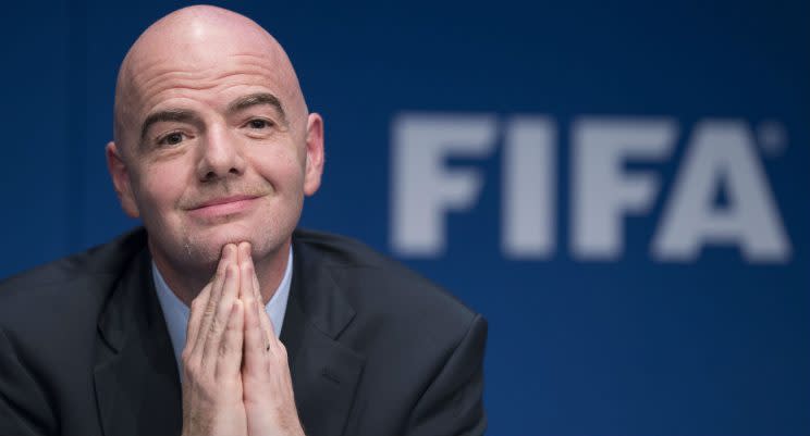 Shockwaves spread across the soccer world after Gianni Infantino took over as FIFA president last year, but the landscape looks disturbingly similar. (Getty)