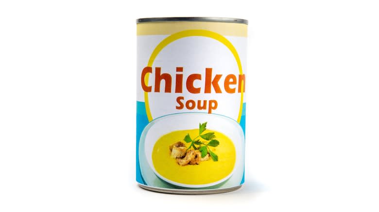can of chicken soup